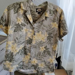 Womens Tommy Bahama Silk shirt Size Small